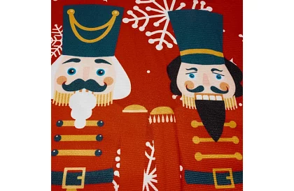 Dekorativní povlak na polštář 45 × 45 cm – motiv Louskáčku