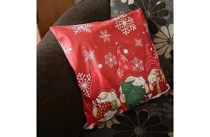 Dekorativní povlak na polštář 45 × 45 cm – motiv skřítci