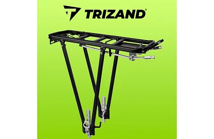 Hliníkový nosič na kolo – zadní nosič 35 kg