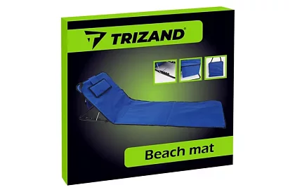 Velká plážová podložka s opěradlem
