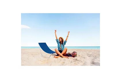 Skládací plážové lehátko + taška