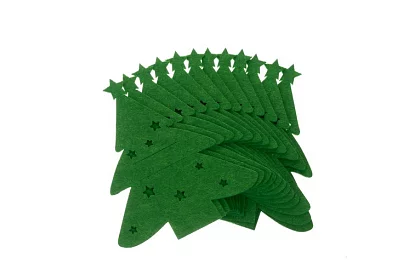 Vánoční kapsa na příbory 12 ks – stromeček