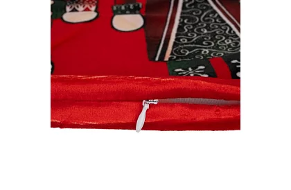 Dekorativní povlak na polštář 40x40 cm – červený Louskáček