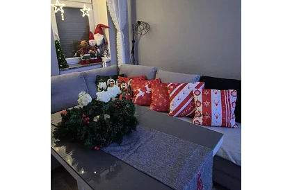 Dekorativní povlak na polštář 40x40 cm – 4 kusy merry christmas