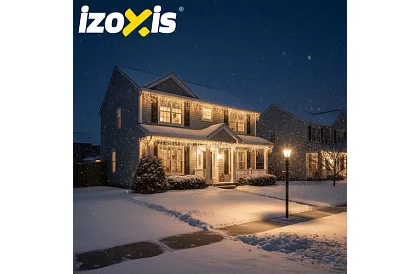 Vánoční LED závěs - déšť  300 LED venkovní - 15m teplá bílá