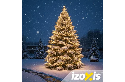 Vánoční LED řetěz 500 LED venkovní - 35m teplá bílá