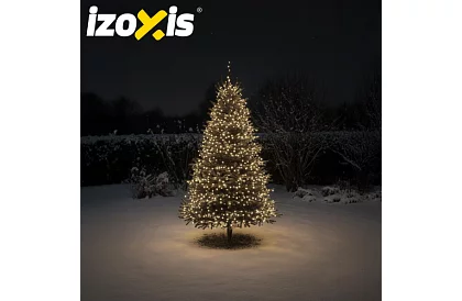 Vánoční LED řetěz Balls 300 LED venkovní - 30m teplá bílá