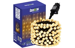 Vánoční LED řetěz Balls 300 LED venkovní - 30m teplá bílá