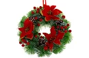 Vánoční věnec na dveře,  stůl - 30 cm