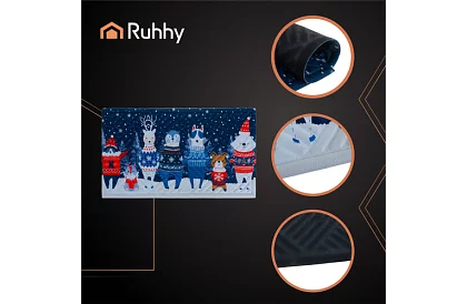 Vánoční rohožka 75x45 cm