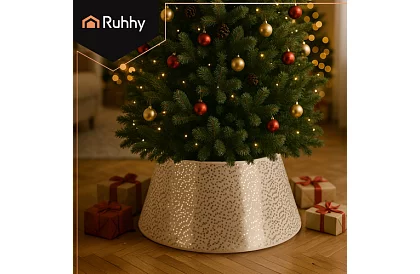 Vánoční kryt 60 cm - na stojan vánočního stromku