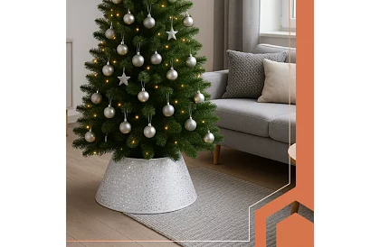 Vánoční kryt 60 cm - na stojan vánočního stromku