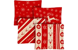 Dekorativní povlak na polštář 40x40 cm – 4 kusy v sadě