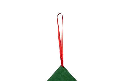 DIY plstěný vánoční stromeček na zeď - 90 cm