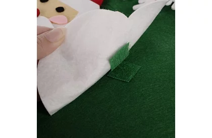 DIY plstěný vánoční stromeček na zeď - 90 cm