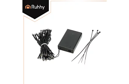 LED svítící girlanda na baterie – 270 cm