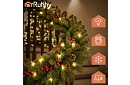 LED svítící girlanda na baterie – 270 cm