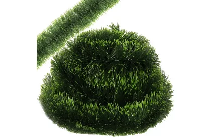 Dlouhý vánoční řetěz – zelená girlanda 6 metrů