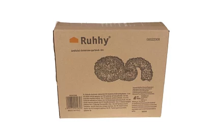 Dlouhý vánoční řetěz – zelená girlanda 6 metrů