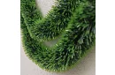 Dlouhý vánoční řetěz – zelená girlanda 6 metrů