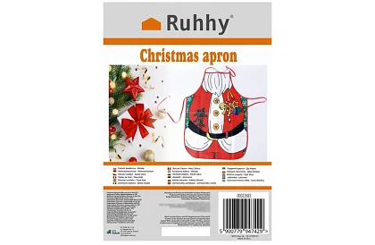Zástěra šéfkuchaře - vánoční motiv