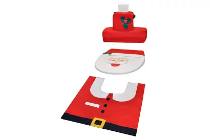 Vánoční koupelnový set – 3 kusy