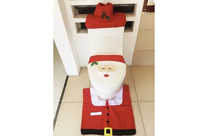 Vánoční koupelnový set – 3 kusy