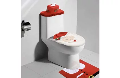 Vánoční koupelnový set – 3 kusy