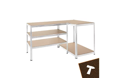 Skladový kovový regál 180x100x60 cm – 5 polic