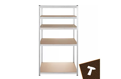 Skladový kovový regál 180x100x60 cm – 5 polic