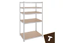 Skladový kovový regál 180x100x60 cm – 5 polic