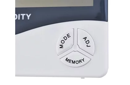 Digitální hodiny vlhkoměrem a teploměrem