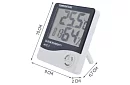 Digitální hodiny vlhkoměrem a teploměrem