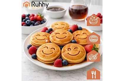 Pánev SMILE na lívance se smajlíky - průměr 26 cm