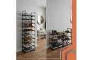 Předsínový regál 174x45x30 cm – botník 10 polic
