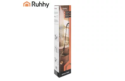 Plochý mop s rozprašovačem Ruhhy 300 ml + 3 utěrky