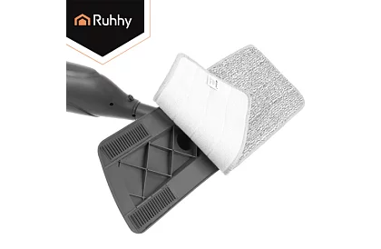 Plochý mop s rozprašovačem Ruhhy 300 ml + 3 utěrky