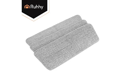 Plochý mop s rozprašovačem Ruhhy 300 ml + 3 utěrky