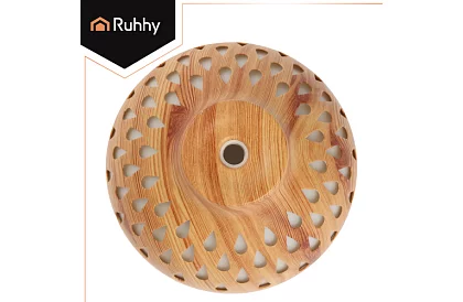 Aroma difuzér Puri – zvlhčovač vzduchu 400 ml s LED podsvícením