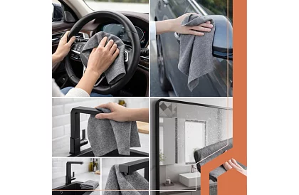 Magické utěrky na sklo 40 x 50 cm – 3 kusy