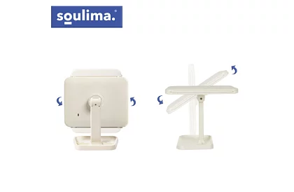 Zvětšovací kosmetické zrcátko s LED osvětlením