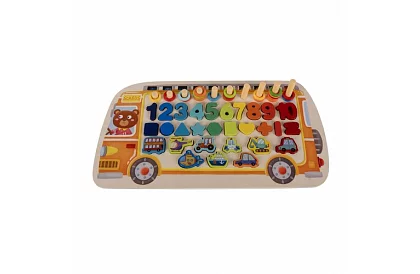 Dřevěné hádanky pro děti – třídič tvarů