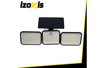 Solární lampa 180 LED se soumrakovým a pohybovým senzorem