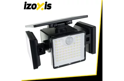 Solární lampa 167 LED, 500 lm s dálkovým ovládáním