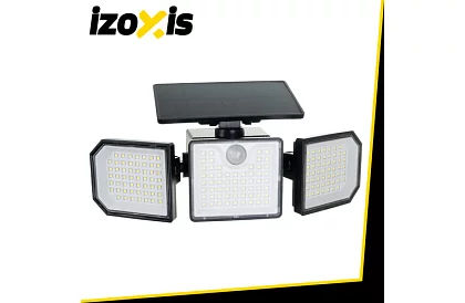Solární lampa 167 LED, 500 lm s dálkovým ovládáním