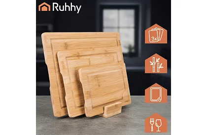 Sada bambusových prkének se stojánkem