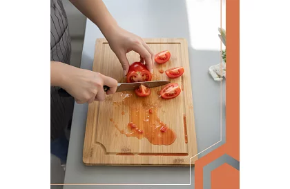 Sada bambusových prkének se stojánkem