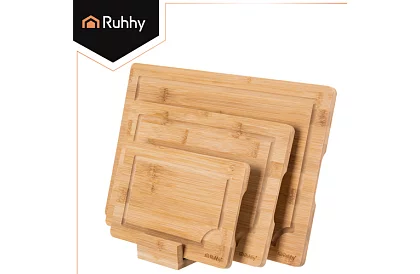 Sada bambusových prkének se stojánkem