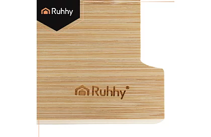 Bambusové prkénko s výsuvnými nádobami