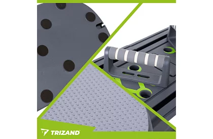 Multifunkční deska s úchyty pro cvičení pilates a jógy